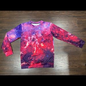 Outer Space, Psychedelic, Galactical long sleeve